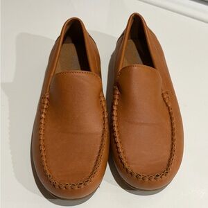 Strauss+Ramm Loafers Slip On Brown Boys Size 3